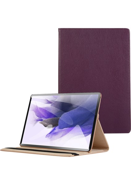 Galaxy Tab S7 Fe İçin Tablet Kılıfı - Mor (Yurt Dışından)