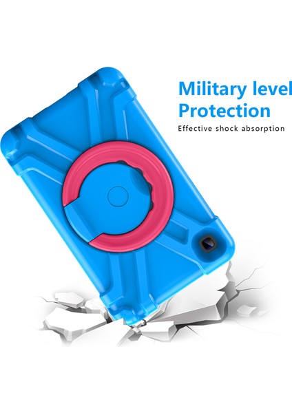 Galaxy Tab A İçin Tablet Kılıfı - Mavi - Pembe (Yurt Dışından) fırsatları