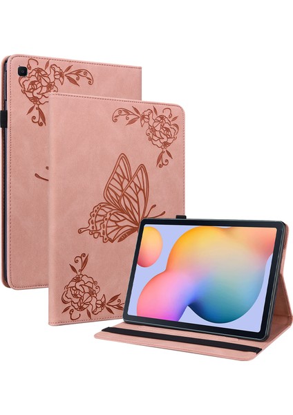 Galaxy Tab S6 Lite İçin Tablet Kılıfı - Pembe (Yurt Dışından)