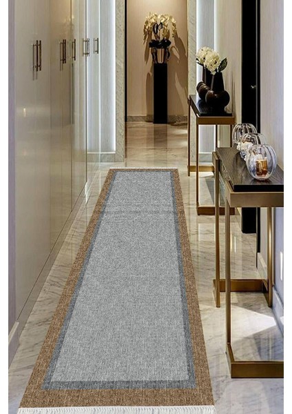 Dijital Baskılı Kaymaz Taban Yıkanabilir Modern Salon Halısı Koridor Halısı Yolluk VHU-HT-230