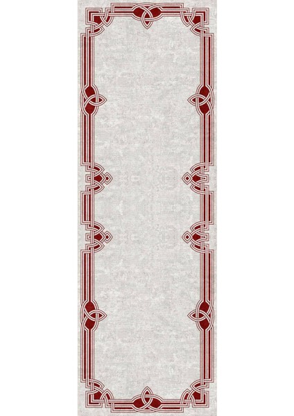 Dijital Baskılı Kaymaz Taban Yıkanabilir Modern Salon Halısı Koridor Halısı Yolluk VHU-HT-234