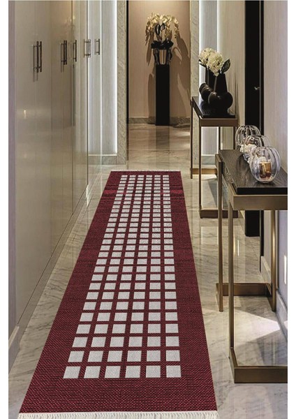 Dijital Baskılı Kaymaz Taban Yıkanabilir Modern Salon Halısı Koridor Halısı Yolluk VHU-SD-1029