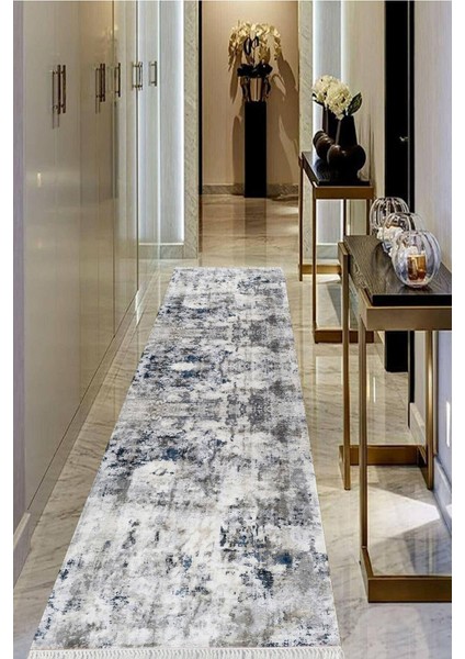 Dijital Baskılı Kaymaz Taban Yıkanabilir Modern Salon Halısı Koridor Halısı Yolluk VHU-SD-1123