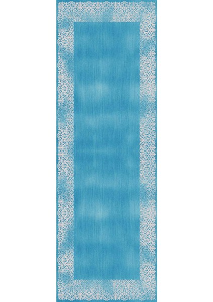 Dijital Baskılı Kaymaz Taban Yıkanabilir Modern Salon Halısı Koridor Halısı Yolluk VHU-HK-153