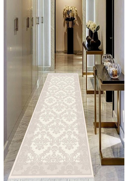 Dijital Baskılı Kaymaz Taban Yıkanabilir Modern Salon Halısı Koridor Halısı Yolluk VHU-HK-145