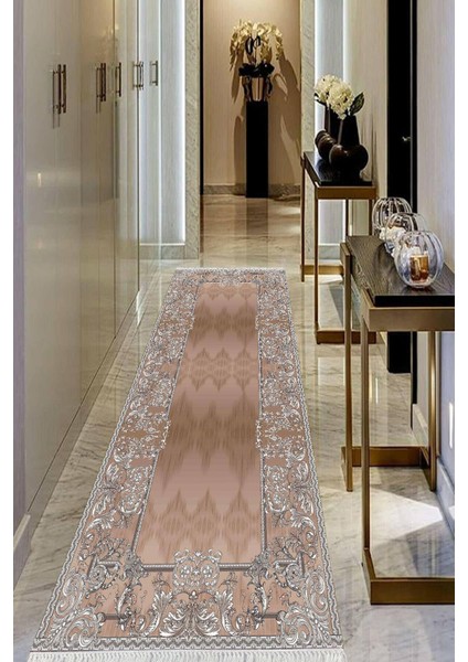 Dijital Baskılı Kaymaz Taban Yıkanabilir Modern Salon Halısı Koridor Halısı Yolluk Vhu-Hk-84