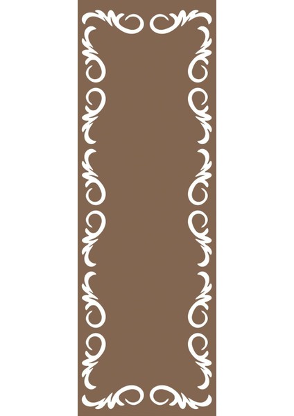 Dijital Baskılı Kaymaz Taban Yıkanabilir Modern Salon Halısı Koridor Halısı Yolluk VHU-HT-874