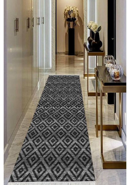 Dijital Baskılı Kaymaz Taban Yıkanabilir Modern Salon Halısı Koridor Halısı Yolluk VHU-HY-1242