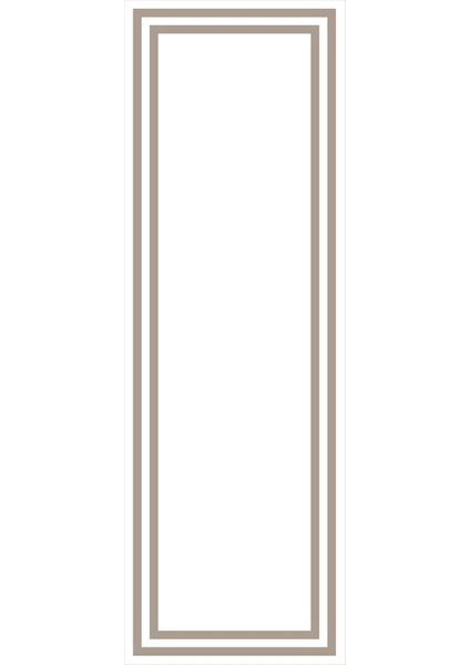 Dijital Baskılı Kaymaz Taban Yıkanabilir Modern Salon Halısı Koridor Halısı Yolluk VHU-SD-752