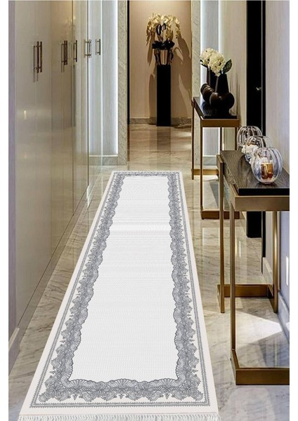 Dijital Baskılı Kaymaz Taban Yıkanabilir Modern Salon Halısı Koridor Halısı Yolluk VHU-HY-896