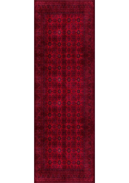 Dijital Baskılı Kaymaz Taban Yıkanabilir Modern Salon Halısı Koridor Halısı Yolluk VHU-HT-651