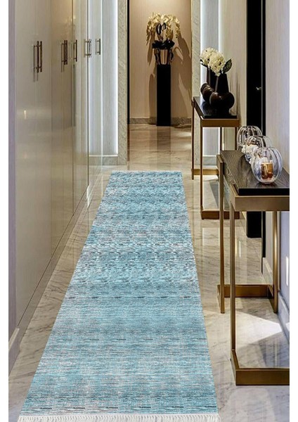Dijital Baskılı Kaymaz Taban Yıkanabilir Modern Salon Halısı Koridor Halısı Yolluk VHU-HY-1281