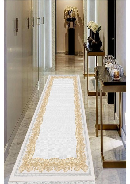 Dijital Baskılı Kaymaz Taban Yıkanabilir Modern Salon Halısı Koridor Halısı Yolluk VHU-HY-897
