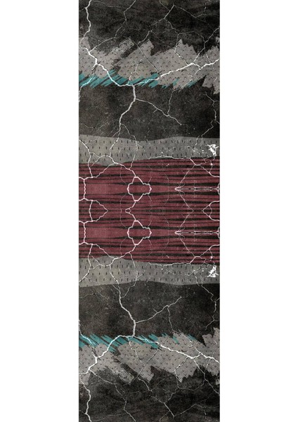 Dijital Baskılı Kaymaz Taban Yıkanabilir Modern Salon Halısı Koridor Halısı Yolluk VHU-SD-308 fiyatları