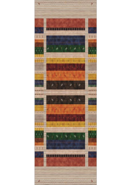 Dijital Baskılı Kaymaz Taban Yıkanabilir Modern Salon Halısı Koridor Halısı Yolluk VHU-HS-515 fiyatları