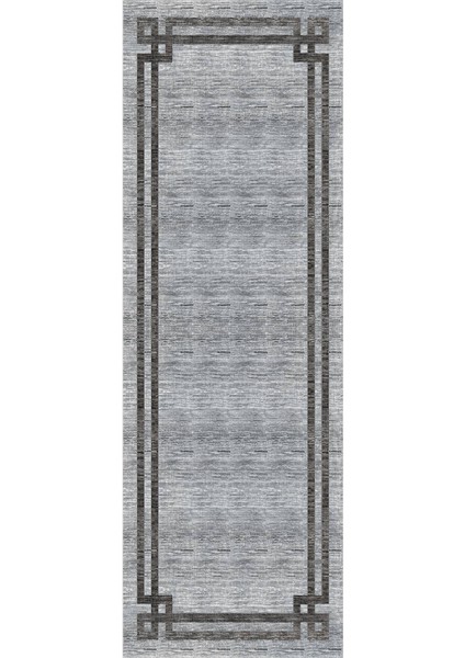 Dijital Baskılı Kaymaz Taban Yıkanabilir Modern Salon Halısı Koridor Halısı Yolluk VHU-HY-1309