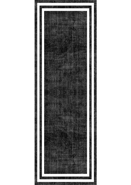 Dijital Baskılı Kaymaz Taban Yıkanabilir Modern Salon Halısı Koridor Halısı Yolluk VHU-HT-574