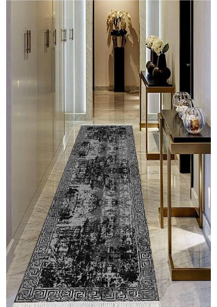 Dijital Baskılı Kaymaz Taban Yıkanabilir Modern Salon Halısı Koridor Halısı Yolluk VHU-SD-1105