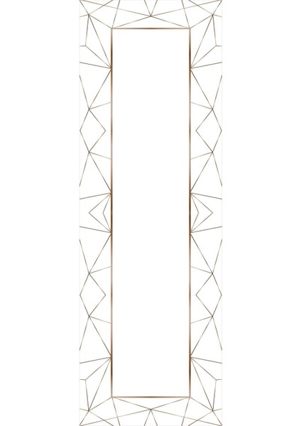 Dijital Baskılı Kaymaz Taban Yıkanabilir Modern Salon Halısı Koridor Halısı Yolluk VHU-HT-428
