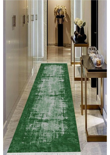 Dijital Baskılı Kaymaz Taban Yıkanabilir Modern Salon Halısı Koridor Halısı Yolluk VHU-HY-920
