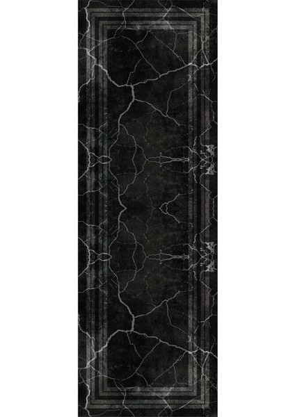 Dijital Baskılı Kaymaz Taban Yıkanabilir Modern Salon Halısı Koridor Halısı Yolluk VHU-HY-1336