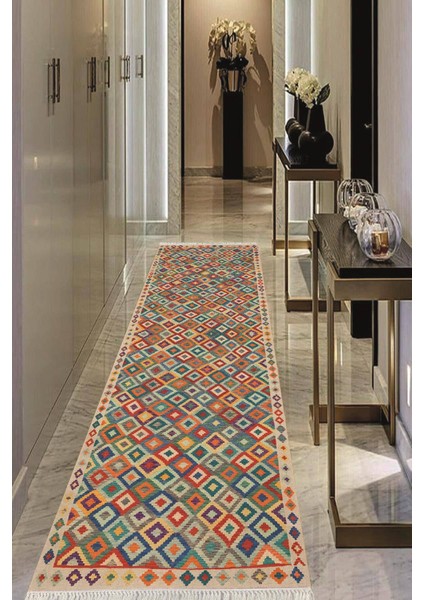 Dijital Baskılı Kaymaz Taban Yıkanabilir Modern Salon Halısı Koridor Halısı Yolluk VHU-HT-650