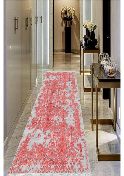 Dijital Baskılı Kaymaz Taban Yıkanabilir Modern Salon Halısı Koridor Halısı Yolluk VHU-SD-386