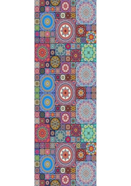 Dijital Baskılı Kaymaz Taban Yıkanabilir Modern Salon Halısı Koridor Halısı Yolluk VHU-HS-307 fiyatları