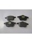 Volkswagen Beetle- 98/06; Ön Fren Balatası 1,8cc (Kablosuz) (Disk) (156,4X73,8X19,5) (Bramax) 2
