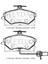 Audı A4- 05/08; Ön Fren Balatası 1,6/1,8t/1,9tdı/2,0/2,0tfsı (2KABLOLU)DİSK)(119,4X69,5X19)(BRAMAX) 4