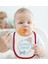 Kids Dayısının Kızanı Tasarımlı Kırmızı Bebek Mama Önlüğü-1 2