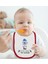 Kids Bu Işıltılı Hayatı Ben Seçmedim Tasarımlı Kırmızı Bebek Mama Önlüğü-1 2