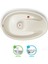 OkBaby Bella Çift Yönlü Banyo Küveti Splash Bebek Duşu 0-12 ay / Beyaz 4