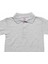 Gri Kısa Kol Düz Yakalı 6-16 Yaş Çocuk Okul Lakos Tişört T-Shirt - 80238-GRI 2