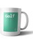 "golf" Tanımı Komik - Açık Yeşil Kupa Bardak 1