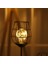 Sanat LED Masa Lambası Okuma Lambası Gece Lambası Yatak Odası Başucu Lamba Masası Aydınlatma Oturma Odası Retro Klasik Demir Ev Dekorasyon (Şarap Cam) (Yurt Dışından) 4