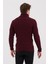 Erkek Bordo Örgü Desenli Triko KAZAK-TRZ8147R01S 5