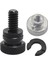 6mm Koltuk Cıvata Vidası 1/4 "yedek Sportster Siyahı 1