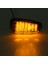 Flush Mount Motosiklet LED Turn Sinyalleri Göz Kırpma Işıkları Evrensel Bisiklet Dumanı 3