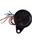 Motosiklet 13000RPM Takometre Tacho Gauge Metre LED Backlight 12V Siyah 5