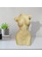 Vücut Saksı Vazo Ekicileri Tutucu Centerpieces Sanat Heykel Ev Dekor Sarı 3