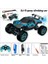 Rc Araba Büyük 4WD Yüksek Hızlı Rc Kapalı Yol Araç Rc Sprey Araba 2.4 Ghz Uzaktan Kumanda Araba Oyuncak LED Işıkları ile Rc Monster Truck | Rc Arabalar (Mavi) (Yurt Dışından) 2