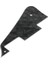 Plastik Malzeme Elektro Gitar Pickguard Seçim Gitar Için Koruma Aksesuar Black Inci 1