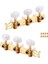 3L3R Gitar String Tuning Pegs Tuner Klasik Gitar Altın Için Makine Başlıkları 2