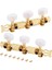 3L3R Gitar String Tuning Pegs Tuner Klasik Gitar Altın Için Makine Başlıkları 4