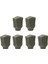 En Iyi 6x Gitar Tuning Pegs Düğüm Kapakları Vidalı Contalar Derin Yeşil 5