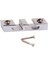 3 String Bass Box Guitar Silindir Kılavuzu Montaj Ağacı Tutucu Krom 2