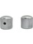 4pcs/set Metal Kubbe Tunning Düğmesi Hacim Kontrol Düğmeleri Bas Gümüş 5