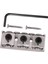 Kilitleme Somun 42MM Dize Kilidi 6 String Elektro Gitar Tremolo Köprüsü Krom 4