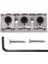 Kilitleme Somun 42MM Dize Kilidi 6 String Elektro Gitar Tremolo Köprüsü Krom 5